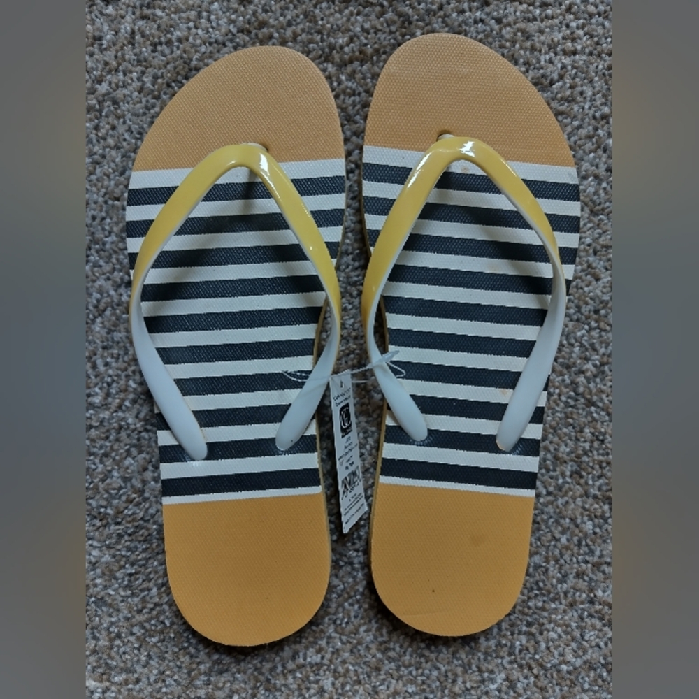 Charlie Paige Striped Sandals